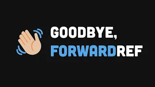 Goodbye, forwardRef