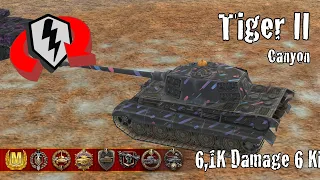 Tiger II  |  6,1K Damage 6 Kills  |  WoT Blitz Replays