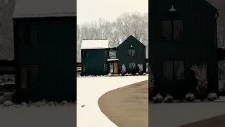 Danish Farmhouse in a (late) Michigan snowstorm