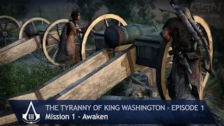 Assassin's Creed 3 - The Tyranny of King Washington - Mission 1: Awaken (100% Sync)