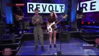 Meg Myers - Interview + "Lemon Eyes" Live RevoltTV 9/22/15 1080p HD