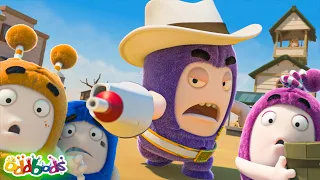 Odd Sheriff In Town| | Oddbods - Sports & Games Cartoons for Kids