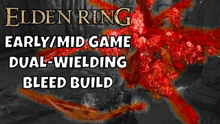 Elden Ring Early Bleed Build With Power Stance Curved Swords Is Awesome!