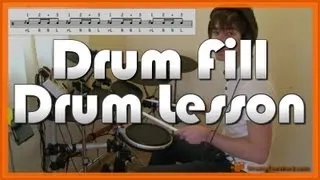 ★ Herta ★ Drum Lesson | How To Play Drum Fill Lick (Free Video Lesson)