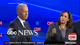 Harris, Biden face off again in 2nd Democratic debate l ABC News