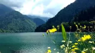 Абхазия озеро Рица / Abkhazia Lake Ritsa
