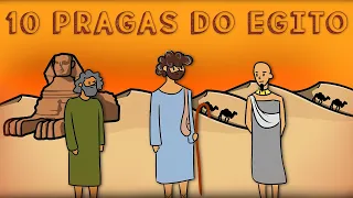 História Bíblica Para Crianças: As 10 Pragas do Egito [O ÊXODO]