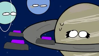 Whaleanimations Planetballs : The chances of anything coming form Saturn are million to one she said