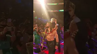 Epic Roman Reigns Entrance WWE SummerSlam 2021! View From The Floor Seats!