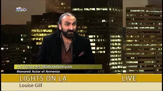 Hovhannes Babakhanyan on "LIGHTS ON LA" with Louise Gill