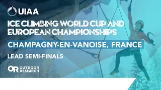 UIAA Ice Climbing World Cup 2023 - Champagny-en-Vanoise - LEAD SEMI-FINALS