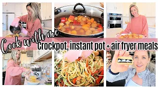 *NEW* EASY SUMMER CROCKPOT, AIR FRYER + INSTANT POT MEALS TIFFANI BEASTON HOMEMAKING SAHM COOK W ME