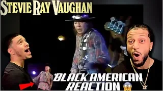 BLACK AMERICAN FIRST TIME HEARING STEVIE RAY VAUGHAN - TEXAS FLOOD | (THIS CAN'T BE REAL!!!!!)