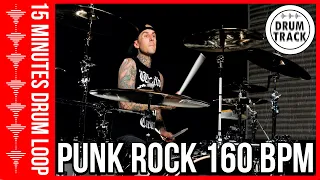 Drum Beat 160 bpm - Groove Drum Track 160 BPM Punk Rock | Batería 160 BPM Punk Rock