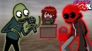 ...Oh God It's Him Again..|Friday Night Funkin Vs. Mr. Salad Fingers FULL WEEK [Demo]