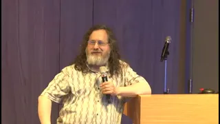 Richard Stallman A Free Digital Society {speech} [60fps] (Hsinchu, Taiwan, 2014)