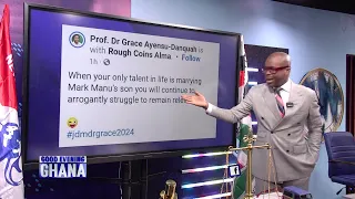 Grace Ayensu's nasty post about Kozie Manu after the two clashed on NDC’s 24 hour economy.