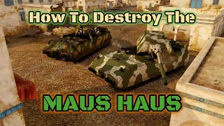 How To Beat The Maus Tank - Weak Spot Guide & Tutorial (War Thunder)