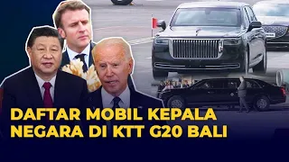 Daftar Mobil Pelindung Kepala Negara di KTT G20 Bali