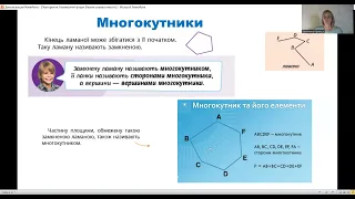 Повторення. Геометричні фігури (плоскі)