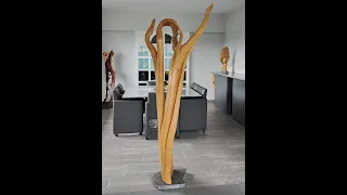 Wood sculpture DANCER