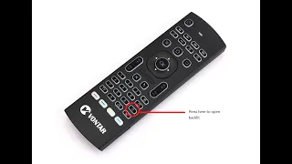 REVIEW VONTAR MX3 Pro Backlight 2 4G Wireless Keyboard Remote Control IR Learning Fly Air Mouse For