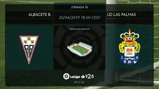 Albacete BP - UD Las Palmas MD35 S1800