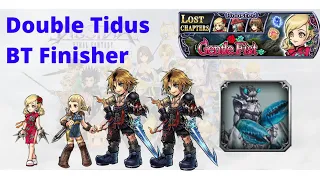 Double Tidus BT Finisher back to back - Ursula Super Charge Shinryu DFFOO