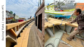 The works on our FAVORITE PART OF THE BOAT have started! — Sailing Yabá #71