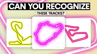 Can You Guess All These Racing Track Layouts ? (May be NOT) , Guessing Challenge