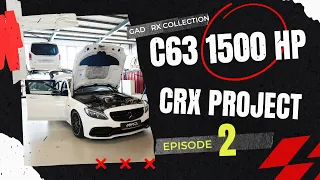 Episode 2 = GAD CRX race Mercedes-Benz C63 - 1500 hp