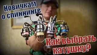 НОВИЧКАМ о СПИННИНГЕ. Как выбрать КАТУШКУ?