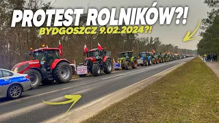 🚜🇵🇱PROTEST ROLNIKÓW🇵🇱🚜 Bydgoszcz 9.02.2024 ponad 1000 traktorów !!