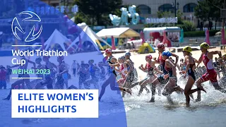 Highlights - 2023 World Triathlon Cup Weihai Elite Women