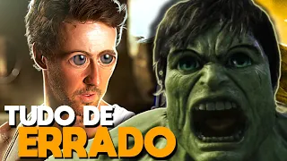 TUDO de ERRADO com O INCRÍVEL HULK (2008)