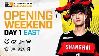 Overwatch League 2021 Season | Opening Weekend | Day 1 — East