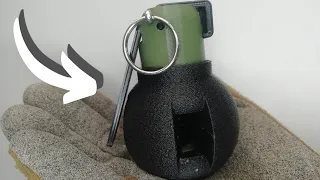 This 3D Printed Airsoft Grenade Is A LOT LOUDER Than I Expected