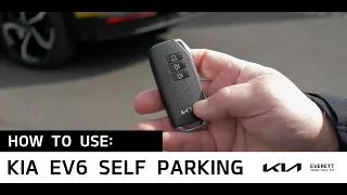 2022 Kia EV6 l How to Use Your Remote Smart Parking Assist l Self Parking!