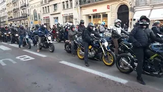 26/11/2022 Toulon : Manifestations des motards en colère