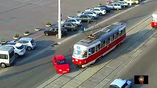 TRAM CRASH COMPILATION #1