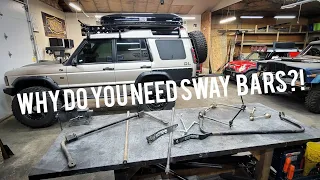 Do You Need Offroad Sway Bars? Ultimate Land Rover Discovery Build Episode 27