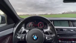 BMW M550D LCI 0-150 KM LAUCH CONTROL