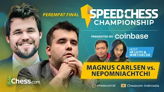 Jangan lewatkan! Magnus vs Nepomniachtchi | Menang maju Semifinal Speed Chess Championship