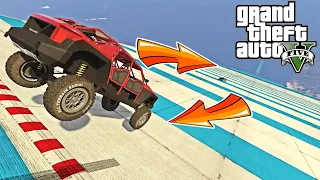 Mega rampa SIN AVIONES | Carreras gta 5 online