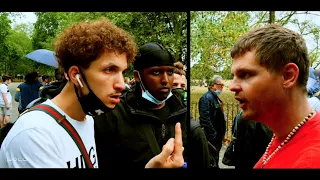 Young Muslims learn about different Arabic Qurans | Speakers Corner