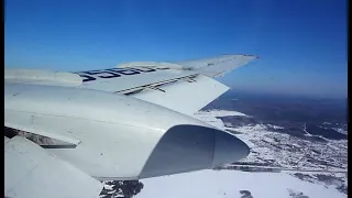 Взлёт и посадка на TУ-134А-3 | Takeoff and landing on TU-134 Tupolev Tu-134A-3