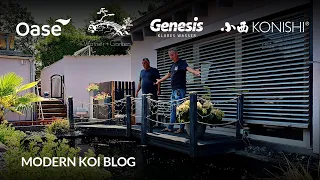 Modern Koi Blog #6143 - Andreas geiler 40.000 Liter Teich mit tollem Wasser und großen Koi