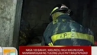 UB: Nasa 100 bahay sa Las Piñas, nasunog