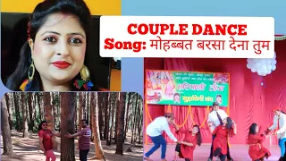 COUPLE DANCE at the occasion of Teej Celebrations|Song: Mohabbat barsa Dena tu sawan aaya hai|Shweta