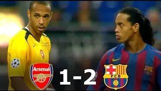 Arsenal 1-2 Barcelona - All Goals & Highlights - UCL Final 2005/06